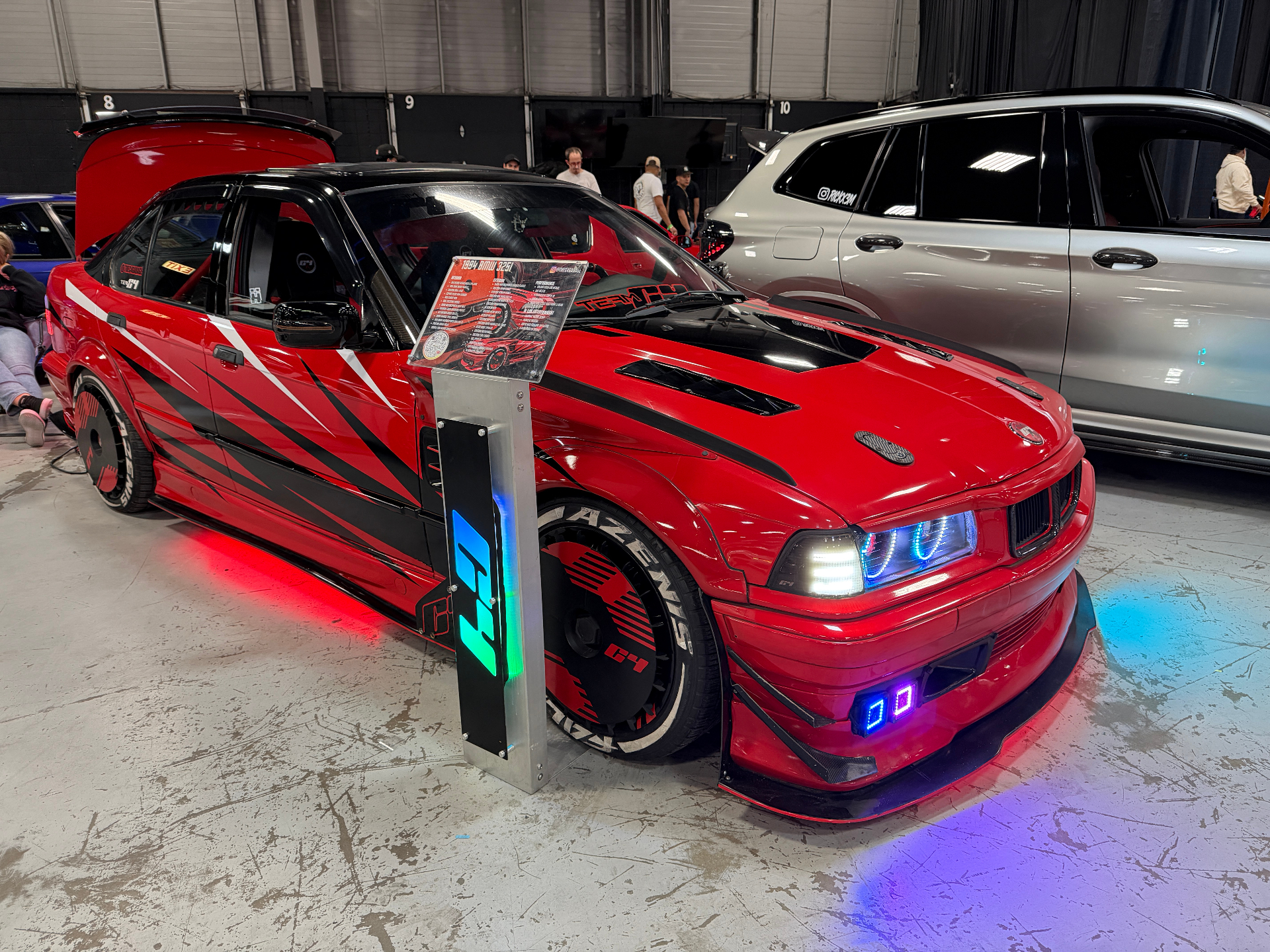 Side profile with graphics